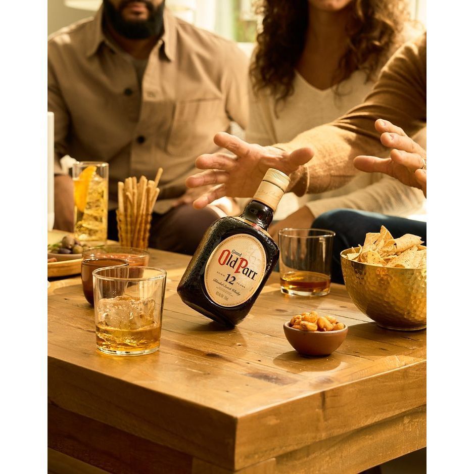 Kit com 2 Grand Old Parr Blended Scotch Whisky Escocês 12 anos