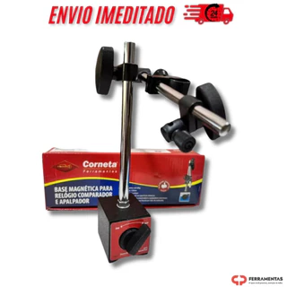 Base Magnética Para Relógio Comparador E Apalpador Original - Corneta