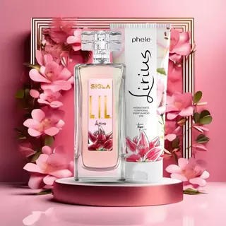 Combo Perfume Thipos 076 - 100ml E Hidratante Lirius 200g - Kit Especial