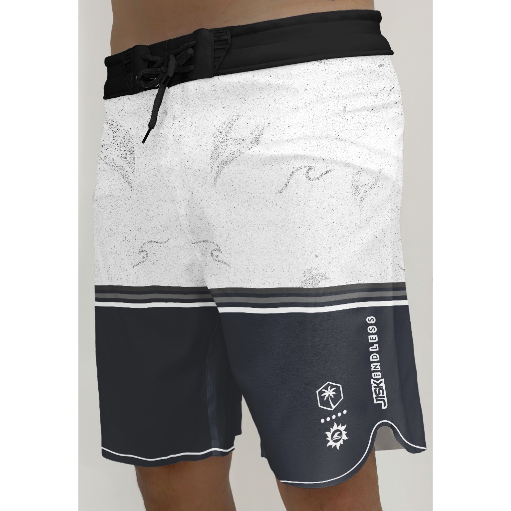 BOARDSHORT JISK - BERMUDA TACTEL SURF COM ELASTANO