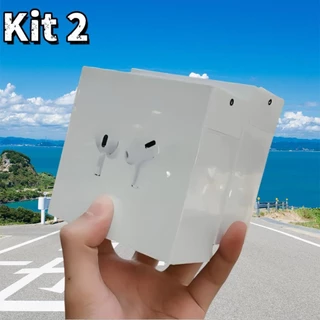 Kit Fone de Ouvido Sem Fio Airpods PRO 6 Com Cancelamento De Ruído Bluetooth Pop-Up para iOS e Android