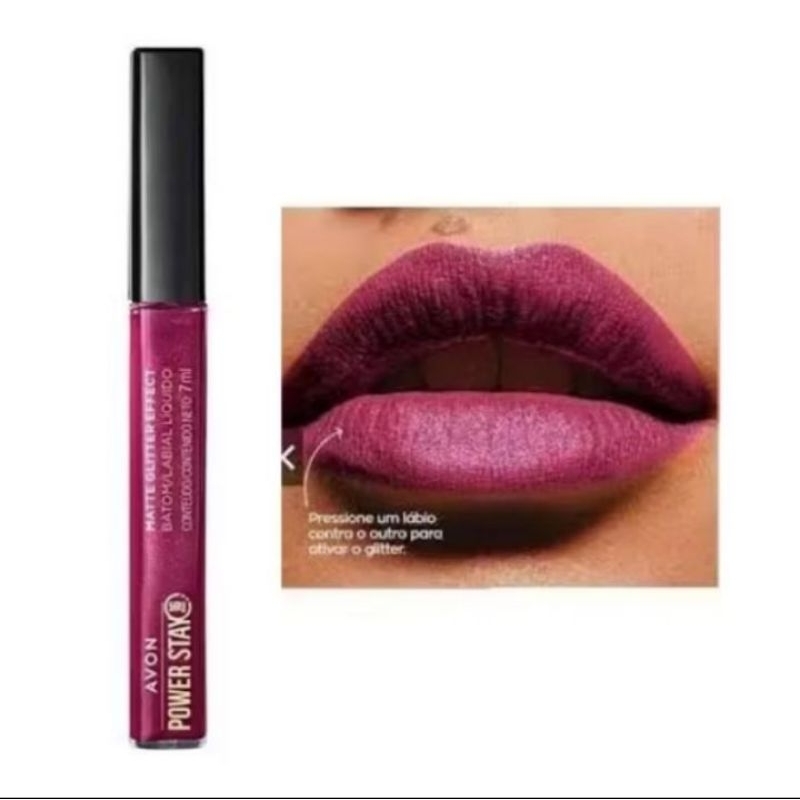 Baton Power Stay Malva Luminoso | Shopee Brasil