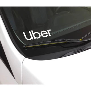 Adesivo Parabrisa Uber | Shopee Brasil