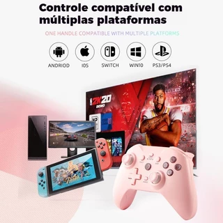 Novo Controle Sem Fio NS21 Multifuncional PARA Switch, Android/iOS, Windows 7/8/10-PC, PS3 e PS4