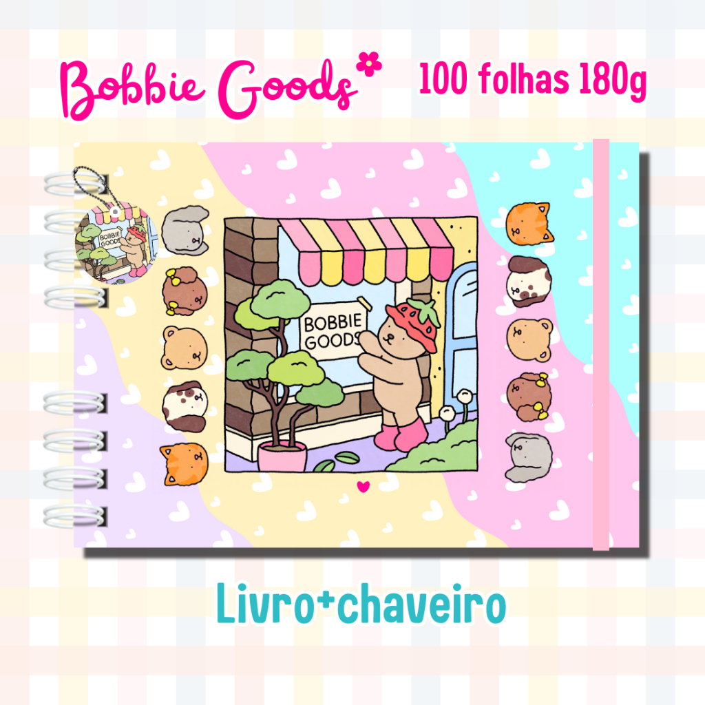 Bobbie goods livro de colorir 100 páginas 180g | Shopee Brasil