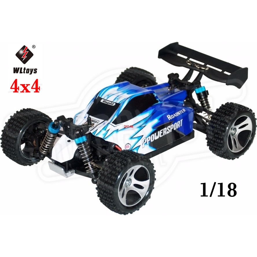 Automodelo Buggy 1/18 Wltoys Vortex A959 4x4 Bateria Lipo | Shopee