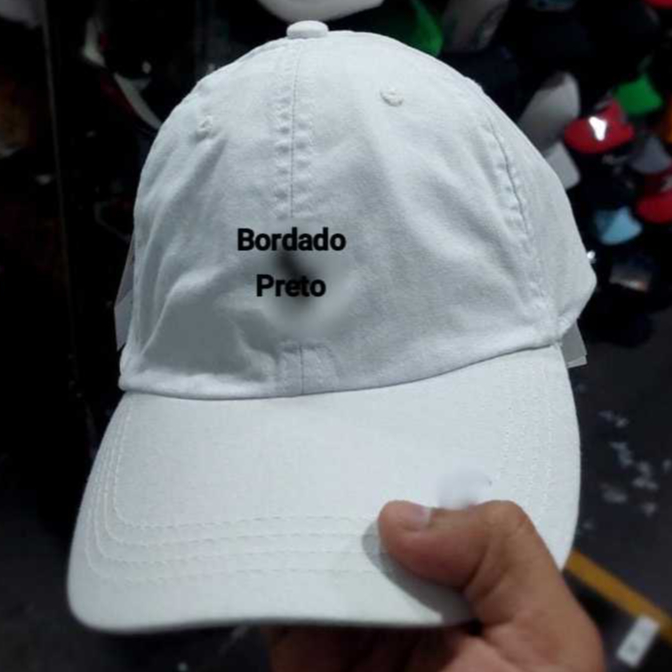 Boné Baseball do cavalinho, modelo raso. | Shopee Brasil