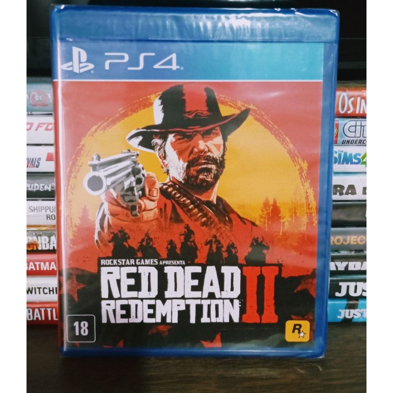 Red dead Redemption 2 Lacrado PS4 Lacrado Mídia física