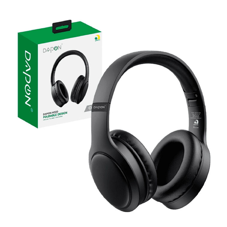 Fone De Ouvido Headphone Dapon H02d Bluetooth 5.1 Com Microfone Cor ...