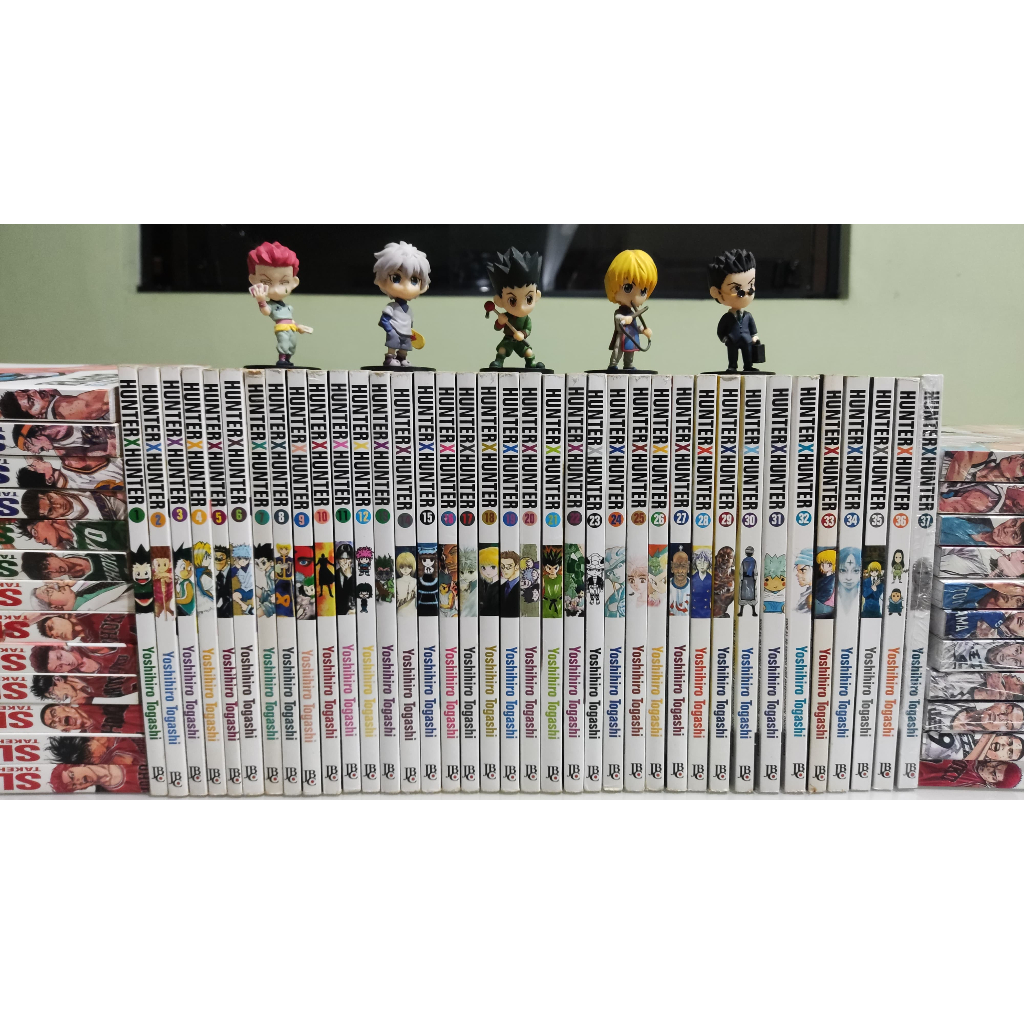Hunter x Hunter coleção COMPLETA (atual) + figures.