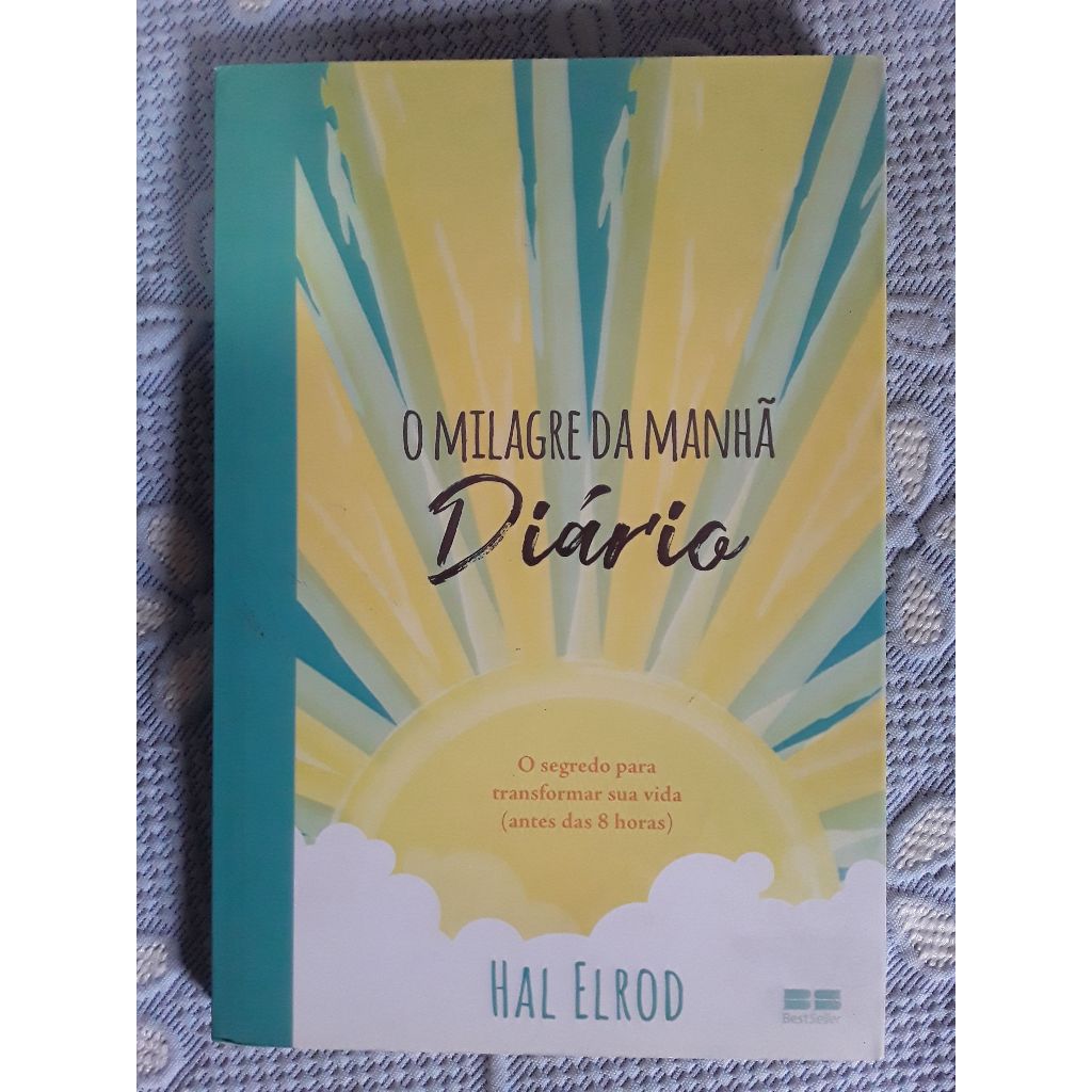 Livro: O Milagre da Manhã Diário - Hal Elrod | Shopee Brasil