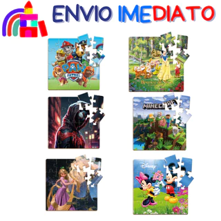 Jogos Quebra Cabeça Infantil - Em Madeira Mdf - 20 Peças- Criança - Pode Escolher em Oferta na Shopee