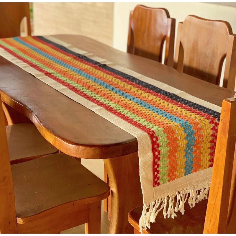 CAMINHO TRILHO PASSADEIRA DE MESA ARTESANAL RÚSTICO | Shopee Brasil