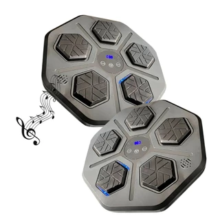 Treino De Boxe Máquina Musical Inteligente De Parede Luz Led