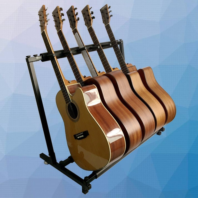 Suporte Estante Rack Chão P/ 5 Violão Guitarra Viola Baixo | Shopee Brasil