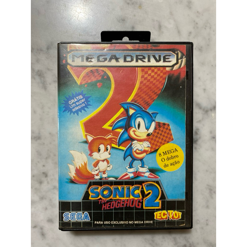 Sonic 2 original mega drive | Shopee Brasil