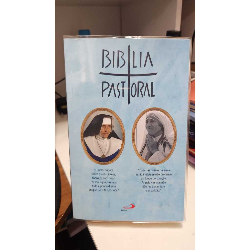 BIBLIA PASTORAL - NIHIL OBSTAT - RELIGIÃO | Shopee Brasil