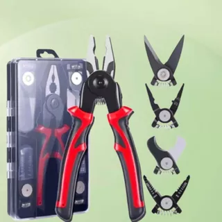 KIT De Alicate Universal 5 Em 1 Multifuncional - FSH LOJA