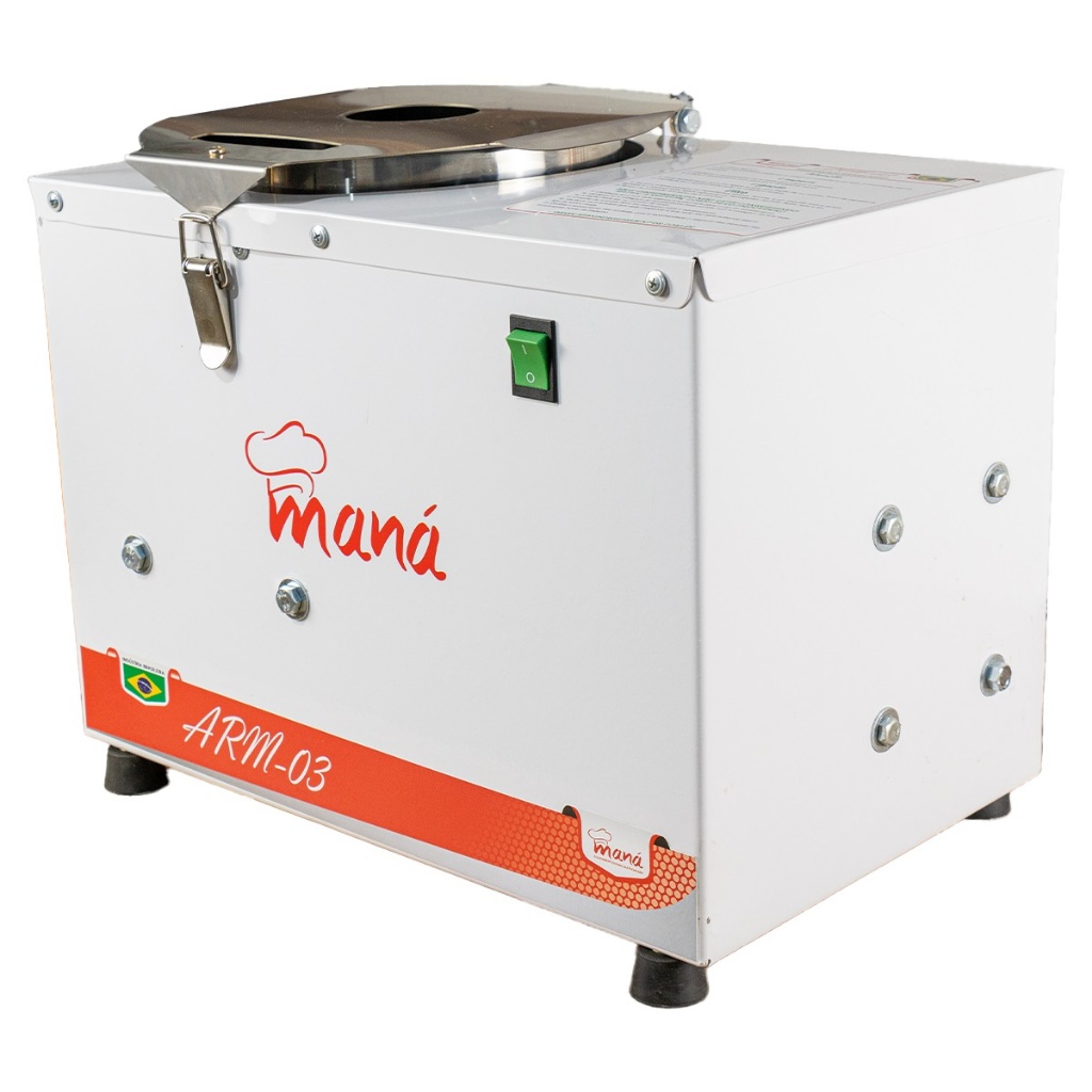 Amassadeira Rápida Maná 3 kg Masseira Industrial 1/2 Cv Bivo