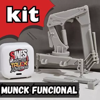 Munck ABS 100% funcional com patolas atualizadas em Oferta na Shopee