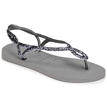 Rasteira Chinelo Havaianas Luna Premium II feminino | Shopee Brasil
