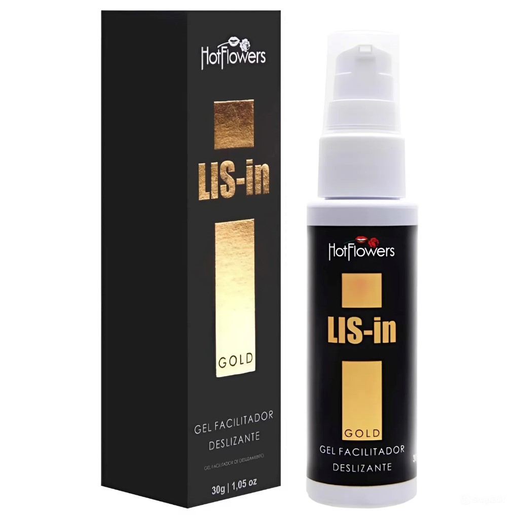 Gel Dessensibilizante Anal Extra Forte Lis In Gold 30g -Hot Flowers ...