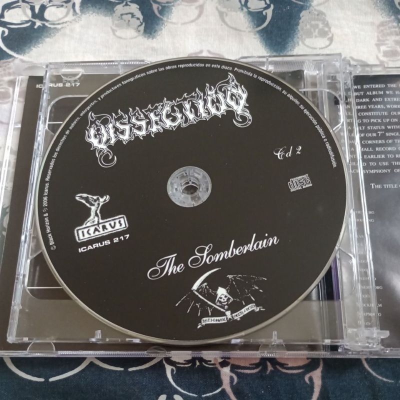 CD DISSECTION - THE SOMBERLAIN | Shopee Brasil