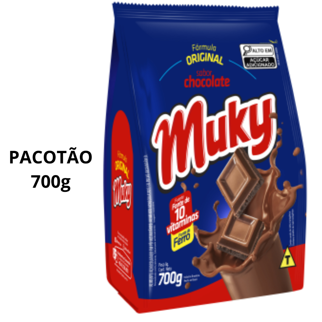 Achocolatado Muky Chocolate Pacotão 700g