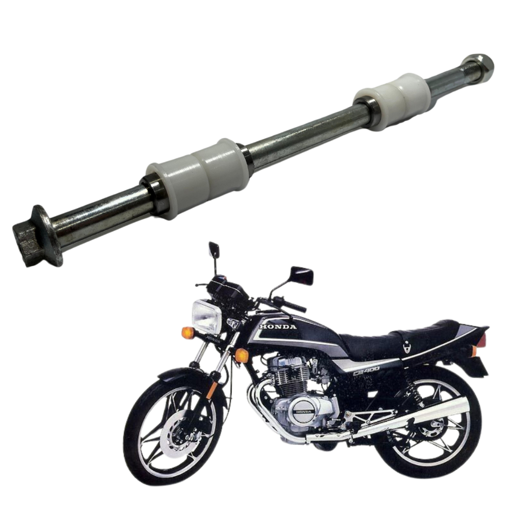 Eixo Do Quadro Elastico Cb 400 Cb 450 Cb 450 DX TR Balança Completo Com Buchas Honda Reggio