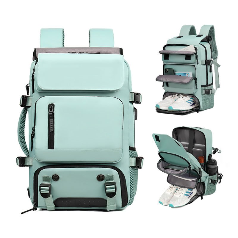 Mochila Viral Grande Multifuncional Viagem Bolsa Mala Bordo mochila NYLON IMPERMEAVRL COM USB 30L