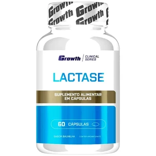 Lactase 10.000FCC - 60 Cápsulas Mastigáveis - Growth Supplements