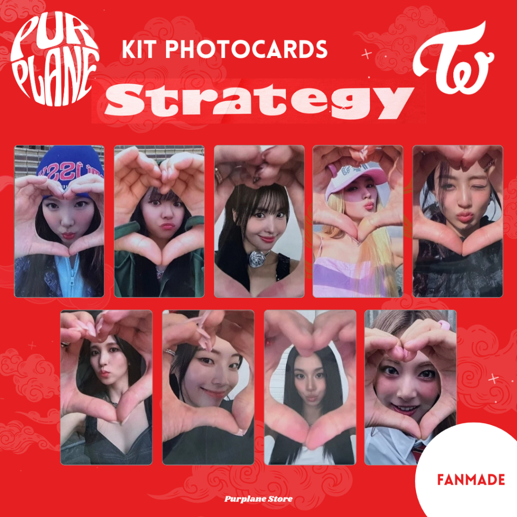 TWICE Strategy Musicplant 2nd Lucky Draw Photocard – Official KPOP Merchandise – Original