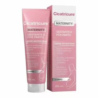 Creme Corporal Cicatricure Maternity 250ml em Oferta na Shopee