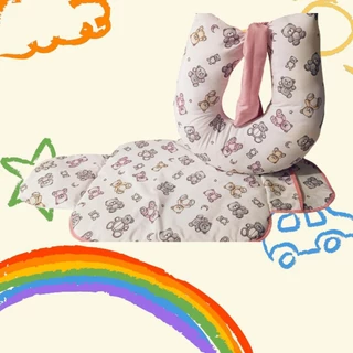 Kit Almofada travesseiro de Amamentação Trocador Portátil:dupla perfeita para mamãe e bebê! TAMANHO G em Oferta na Shopee