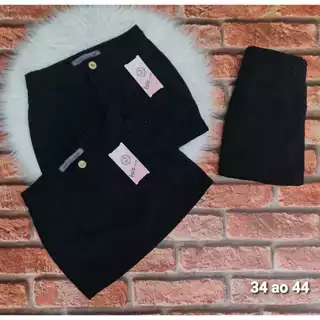 Saias Jeans Mine sem Lycra