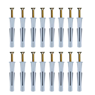 Bucha De Fixação com Parafuso Pacote 25 Unidades Bmu-10 Multiuso Trifixi em Oferta na Shopee