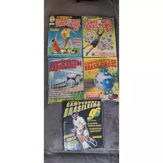 Album completo e original panini campeonato brasileiro 1996