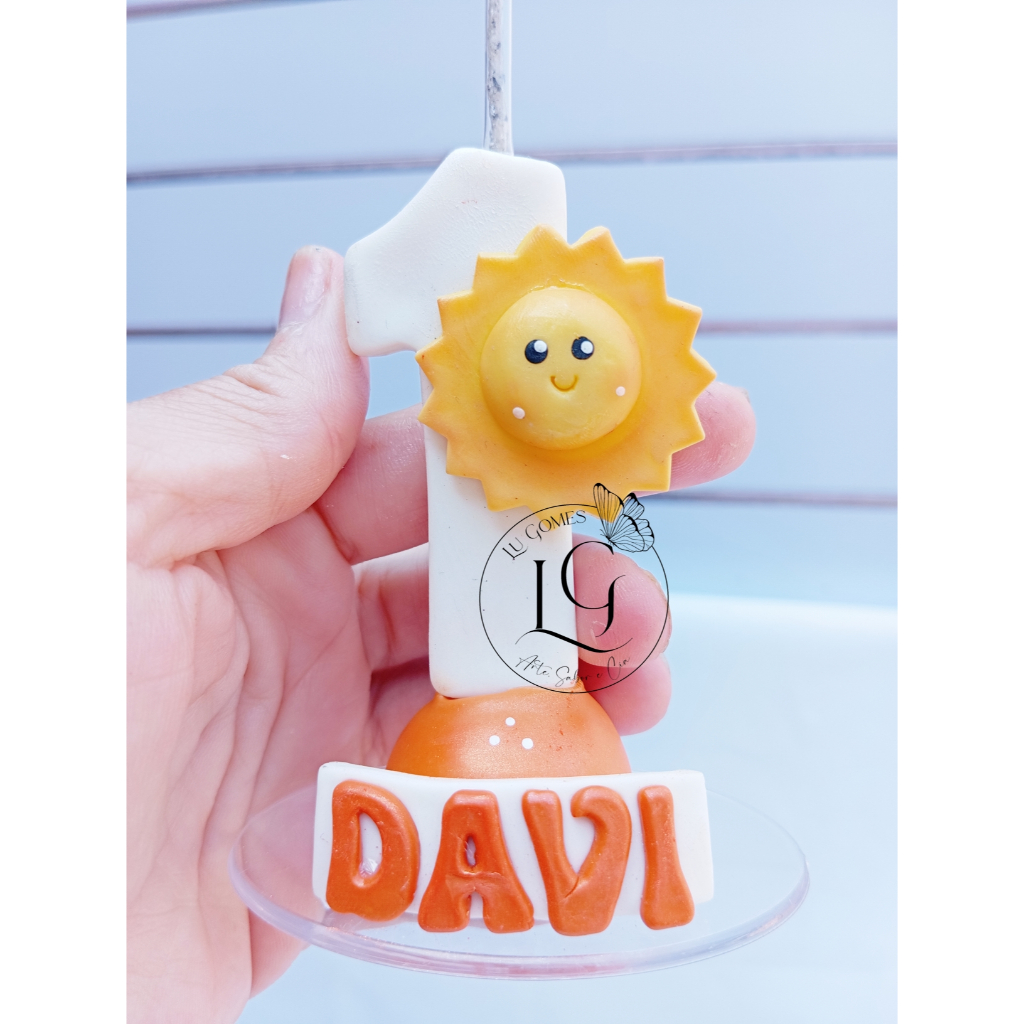 Vela Aniversário Solzinho - Festa Solzinho | Shopee Brasil