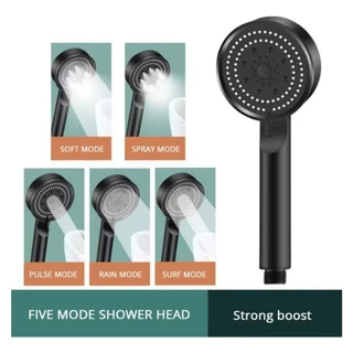 Chuveiro Ducha Massageadora 22x9Cm Para Banheiro 5 Funções De Alta Pressão Prático Fácil De Se Usar em Oferta na Shopee