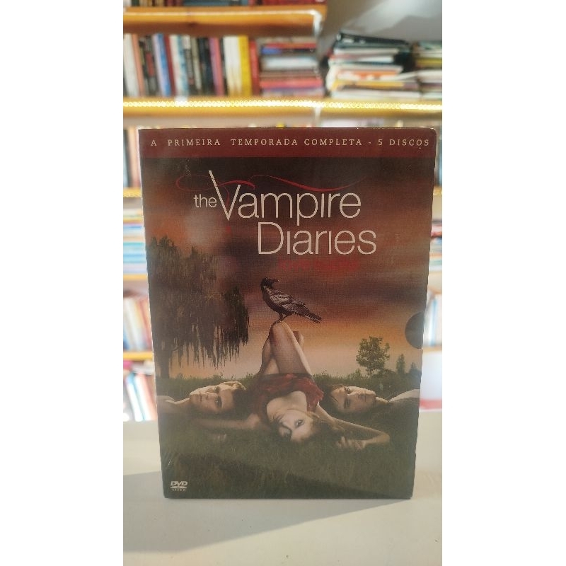 box THE vampire diaries - primeira temporada ( lacrado ) | Shopee Brasil