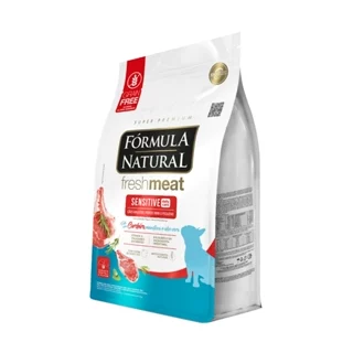 Ração Fórmula Natural Fresh Meat Sensitive Cães Porte Mini e Pequeno 1kg Adimax em Oferta na Shopee