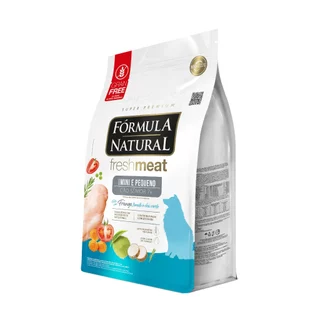 Ração Fórmula Natural Fresh Meat Cães Sênior Porte Mini e Pequeno 7kg Adimax