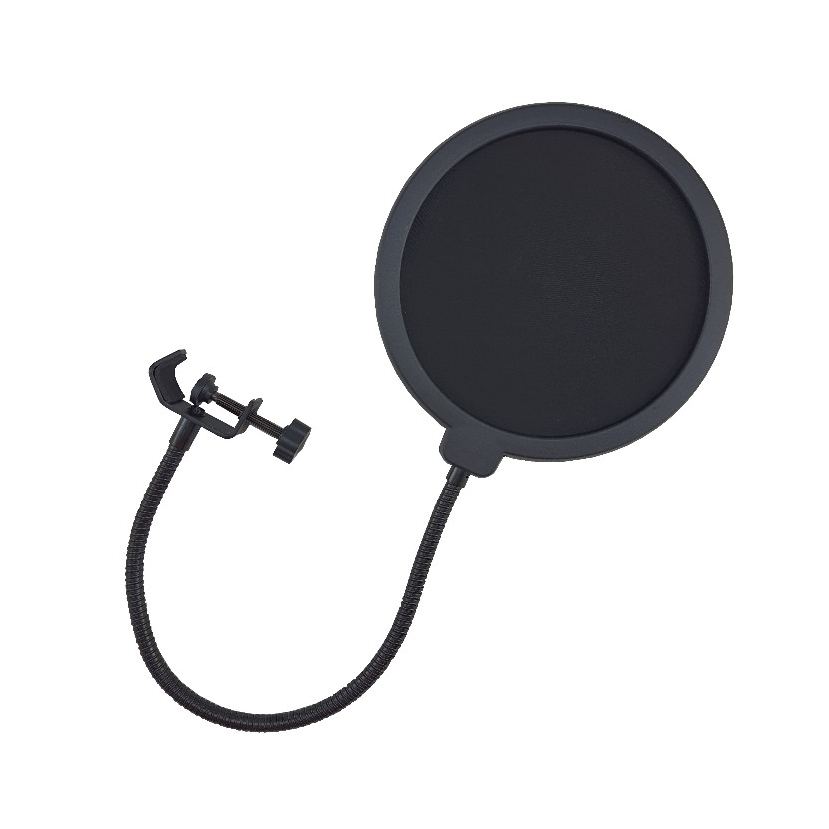 Prendedor De Microfone Pop Filter Anti Puff Studio | Shopee Brasil