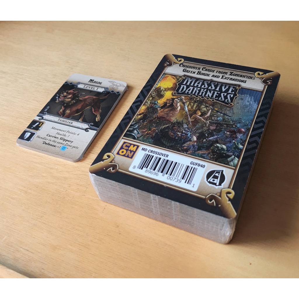 Crossover Cards - Zombicide Green Horde Kickstarter (e Expansões