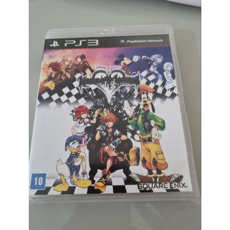 kingdom hearts hd 1.5 remix ps3 seminovo