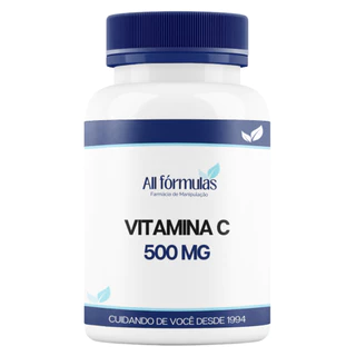 Vitamina C 500 mg - 60, 120, 180 Cápsulas
