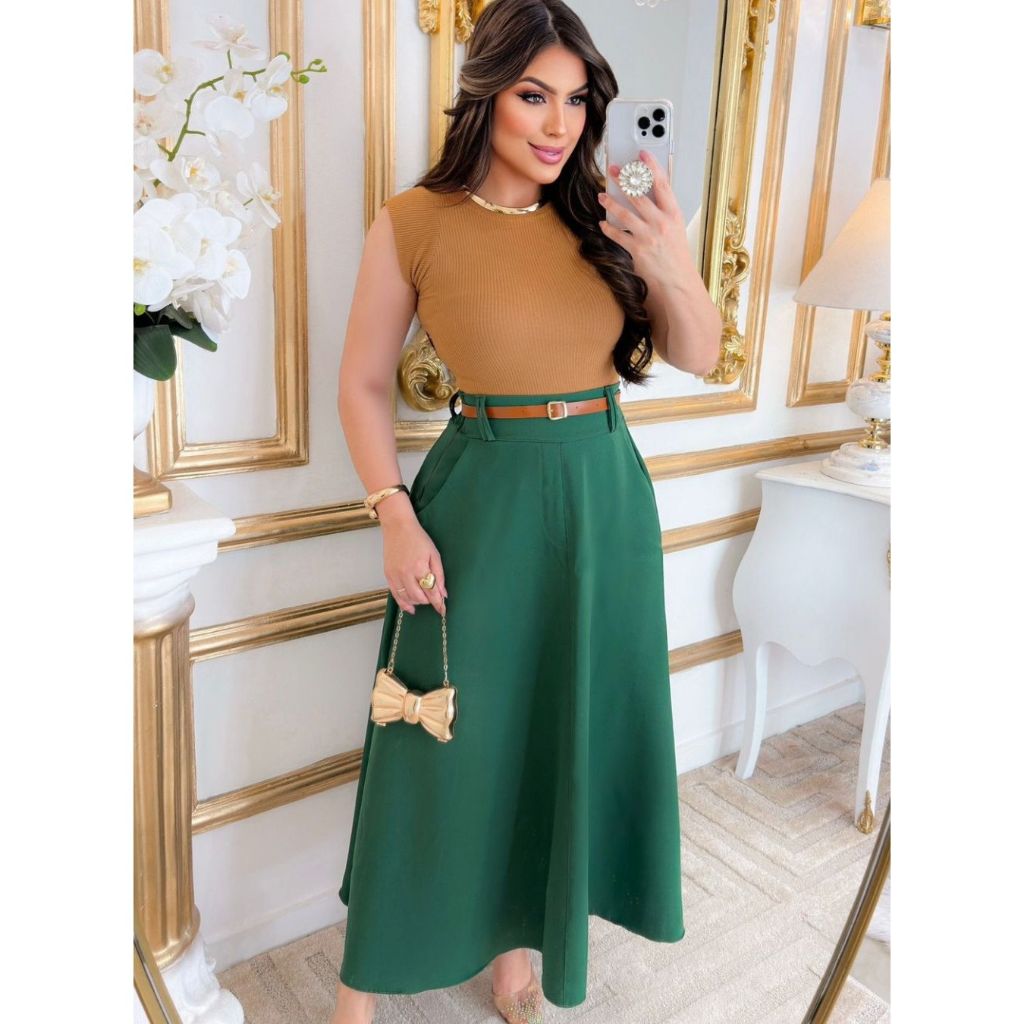 Saia Alfaiataria Social | Shopee Brasil
