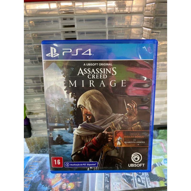 Jeu PS4 Assassin's Creed Mirage – édition Spéciale, PEGI 18, Très Bon état Complet