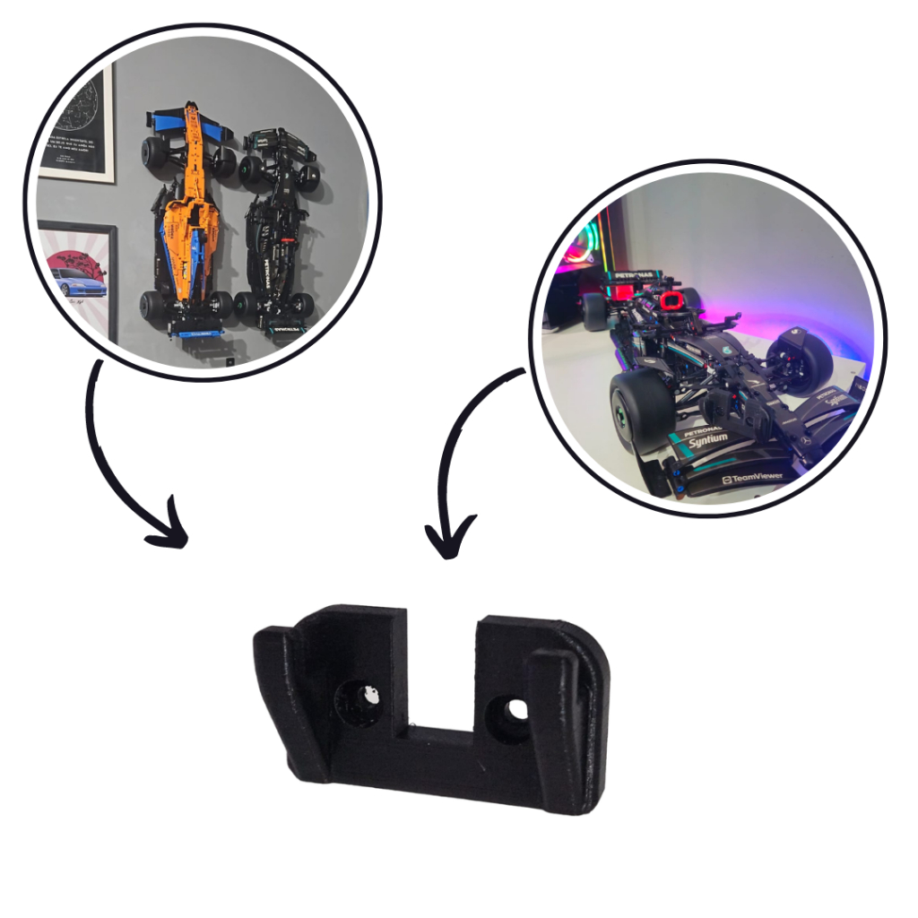 Suporte Expositor Lego Formula 1 Mercedes W14 Technic 42171