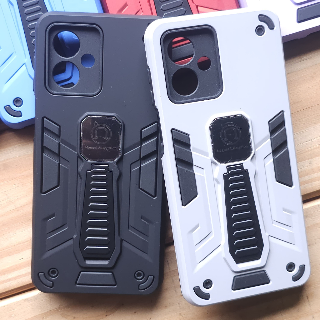 Capa Capinha Case anti impacto com suporte para Motorola Moto G34 G54 G64 G84 Capa anti Shock com suporte Moto G